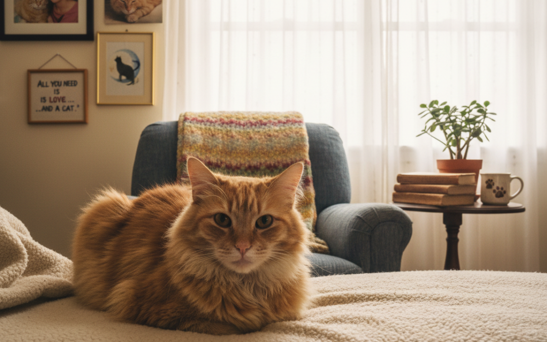 Podpora spominu starejše mačke – Vse, kar moraš vedeti o tem!