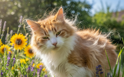 Poletne težave z menjavo dlake pri mački – Vse, kar moraš vedeti o tem!