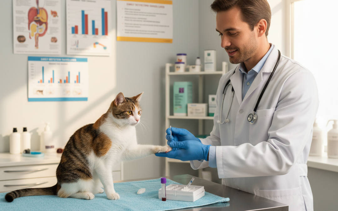 Pomen krvnih preiskav pri mačkah – Vse, kar moraš vedeti o tem!