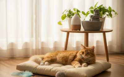 Mačji blog 20 Pomirjevalne tehnike za mačke – Vse, kar moraš vedeti o tem!