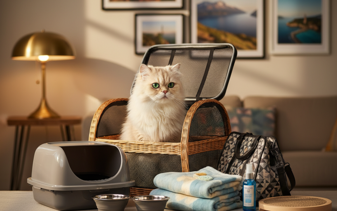 Potovalni bonton za mačko – Vse, kar moraš vedeti o tem!