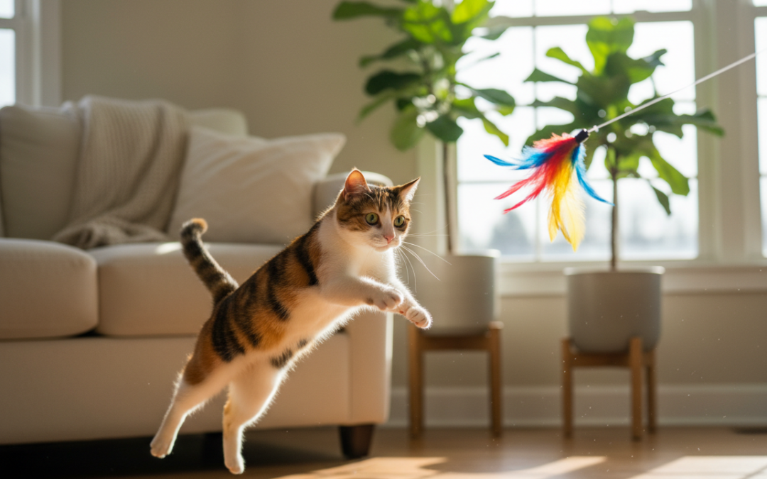 Potreba mačke po gibanju – Vse, kar moraš vedeti o tem!