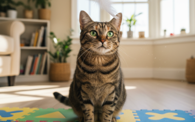 Povečevanje koncentracije pozornosti pri mački – Vse, kar moraš vedeti o tem!