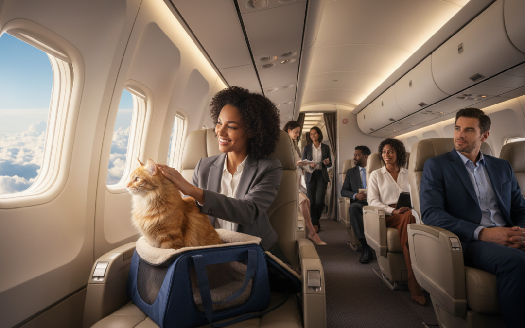 Pravila potovanja mačke z letalom – Vse, kar moraš vedeti o tem!