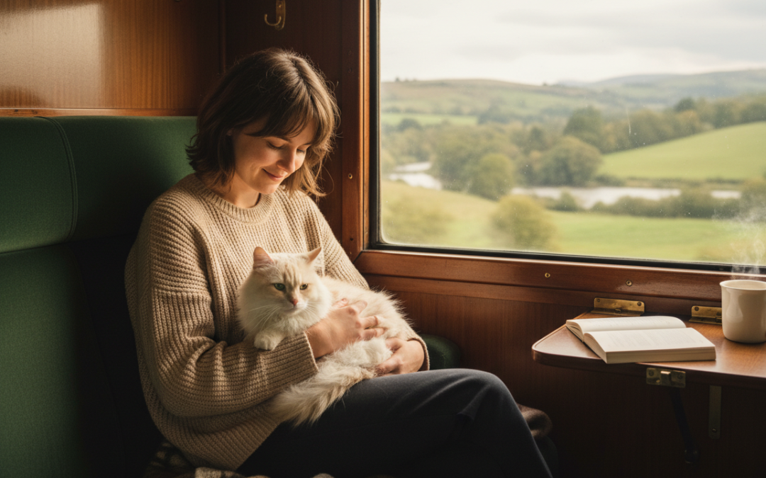 Pravila potovanja z vlakom z mačko – Vse, kar moraš vedeti o tem!