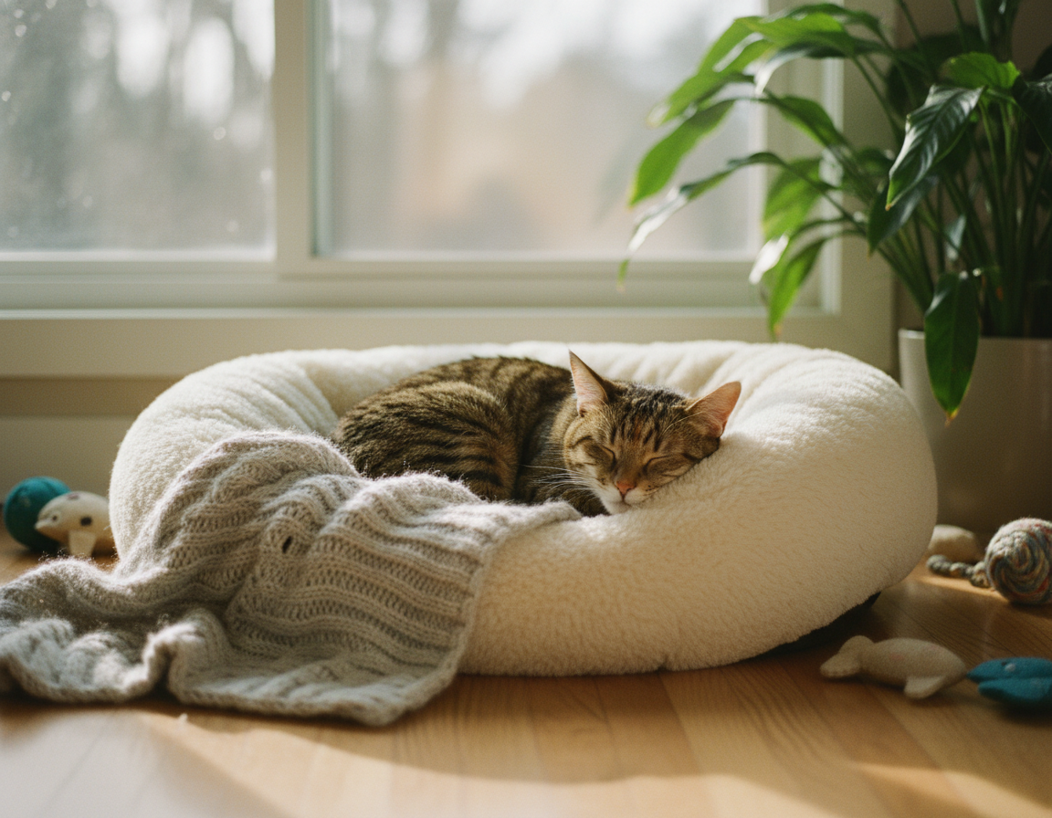 preference glede spalnega mesta mačke