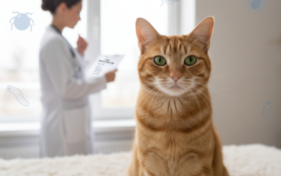Pregled parazitov pri mačkah – Vse, kar moraš vedeti o tem!