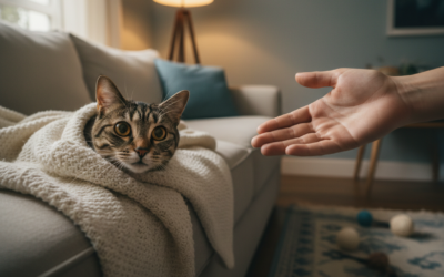 Premagovanje strahu pri mački – Vse, kar moraš vedeti o tem!