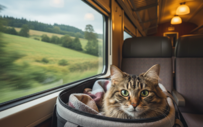 Prevoz mačke z vlakom – Vse, kar moraš vedeti o tem!
