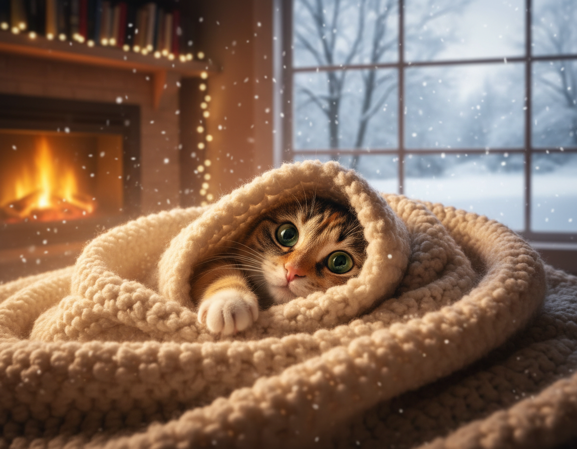 prilagajanje mačke hladnemu vremenu