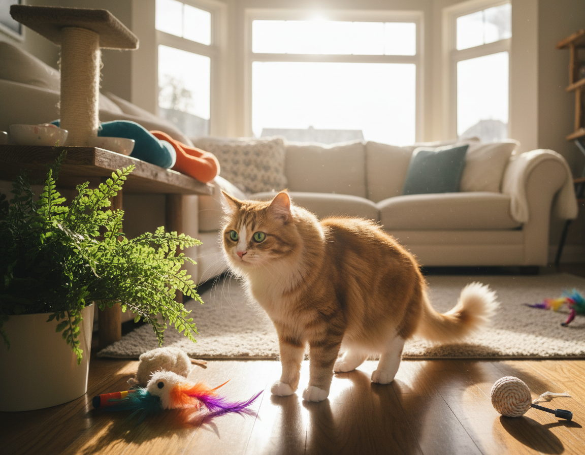 prilagajanje mačke novemu okolju