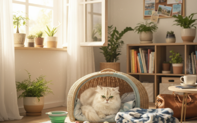 Priprave na mirno potovanje mačke – Vse, kar moraš vedeti o tem!