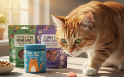Probiotiki za mačko – Vse, kar moraš vedeti o tem!