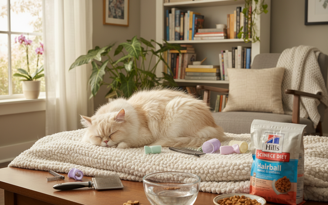 Rešitve proti kepam dlake pri mačkah – Vse, kar moraš vedeti o tem!