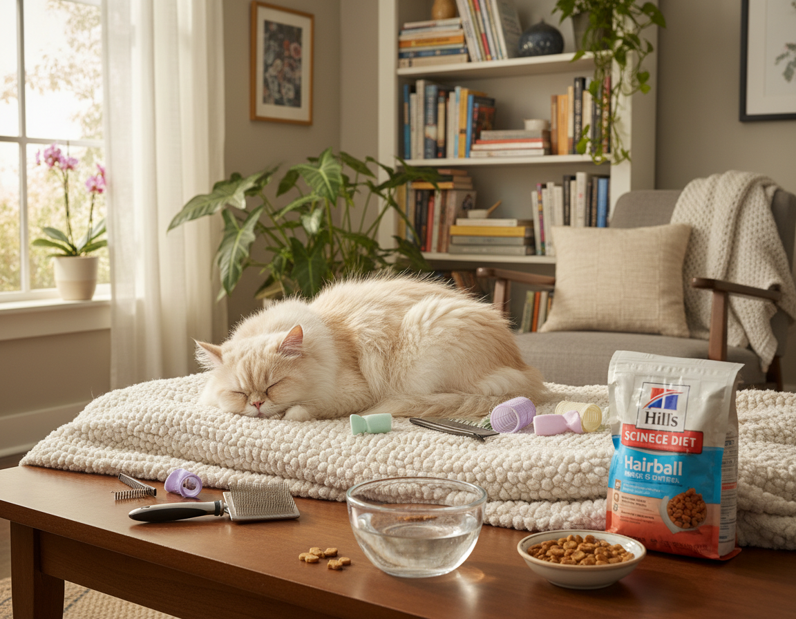 rešitve proti kepam dlake pri mačkah