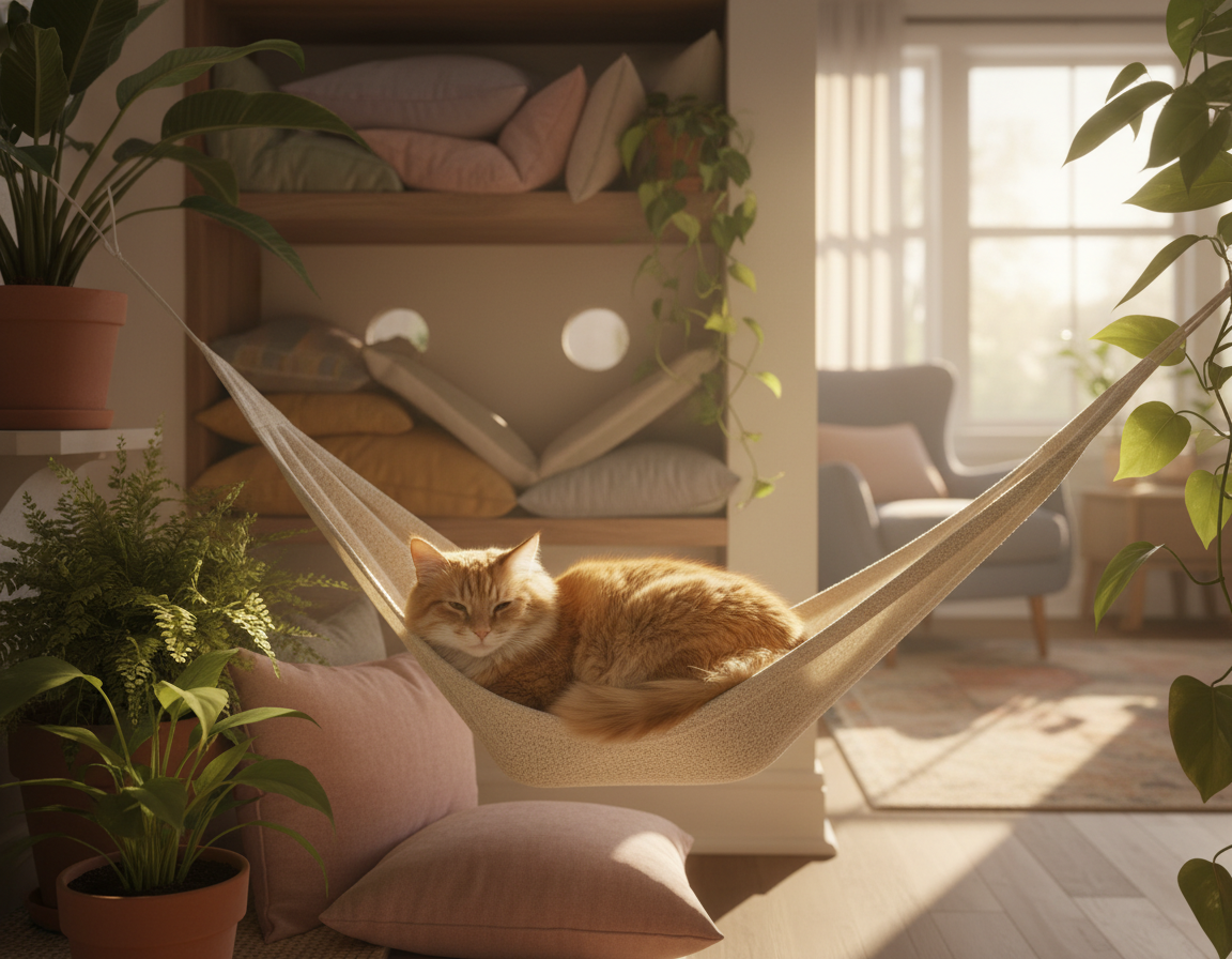 Skriti prostori za počitek mačke – Vse, kar moraš vedeti o tem!