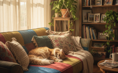 Spalne navade mačke – Vse, kar moraš vedeti o tem!