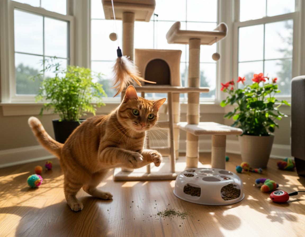 spodbujanje-radovednosti-macke-1 spodbujanje radovednosti mačke