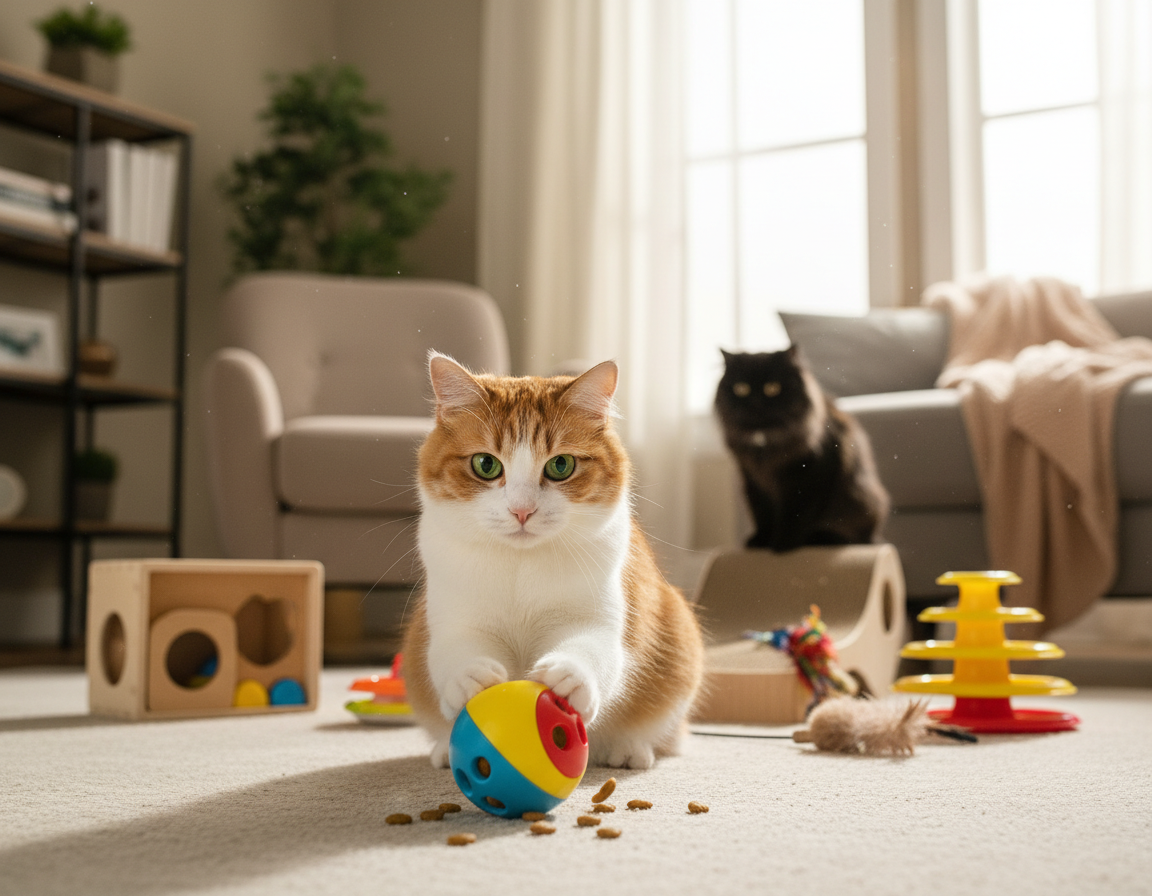 sposobnosti reševanja problemov pri mačkah