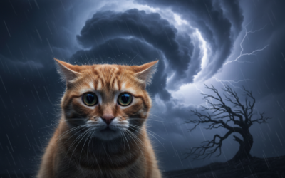 Strah mačke pred nevihto – Vse, kar moraš vedeti o tem!