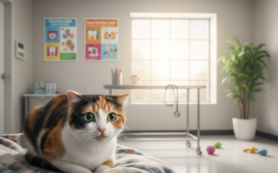 Strah mačke pred obiskom veterinarja – Vse, kar moraš vedeti o tem!