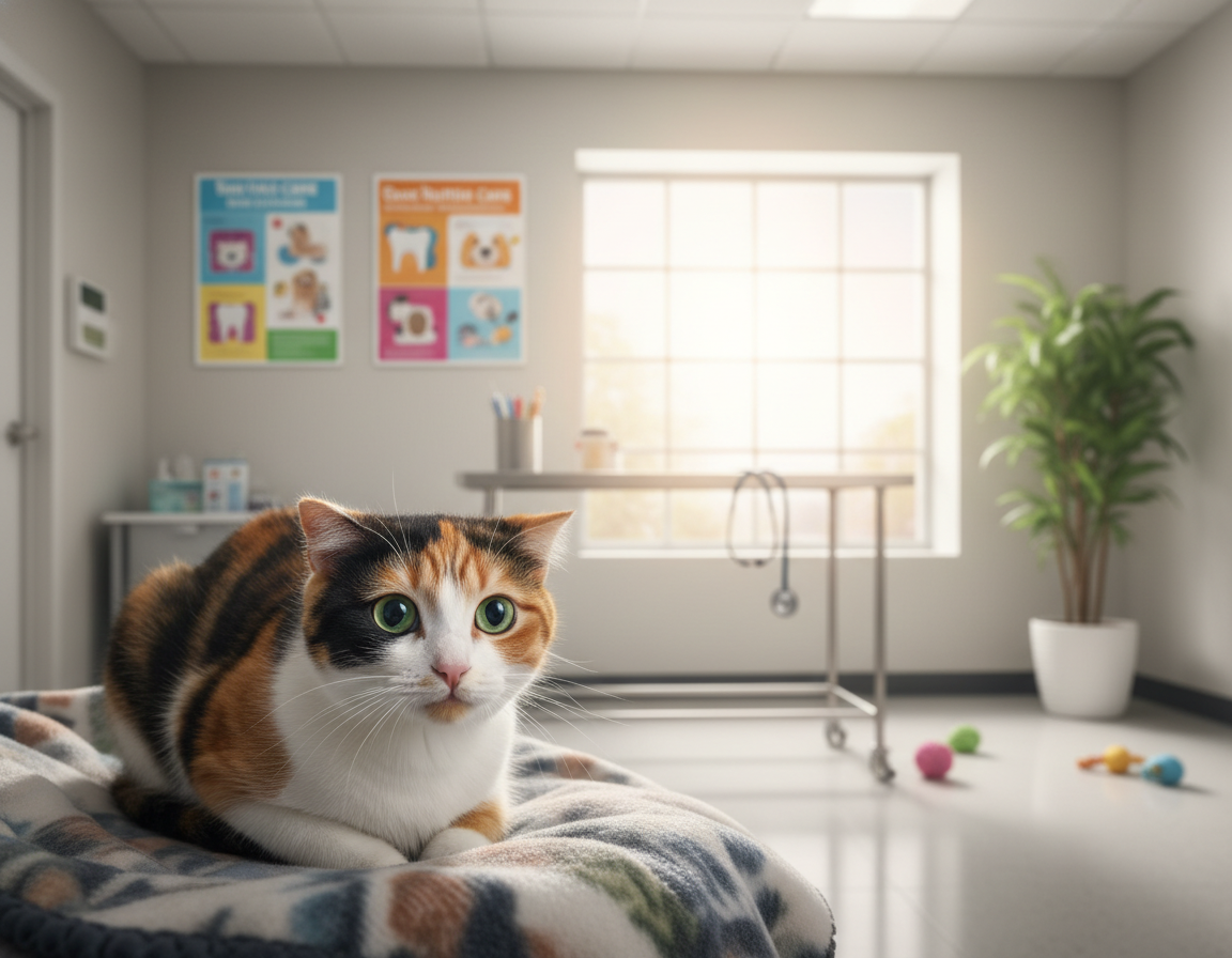 strah-macke-pred-obiskom-veterinarja strah mačke pred obiskom veterinarja