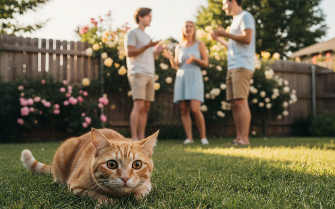 Strah mačke pred tujci – Vse, kar moraš vedeti o tem!