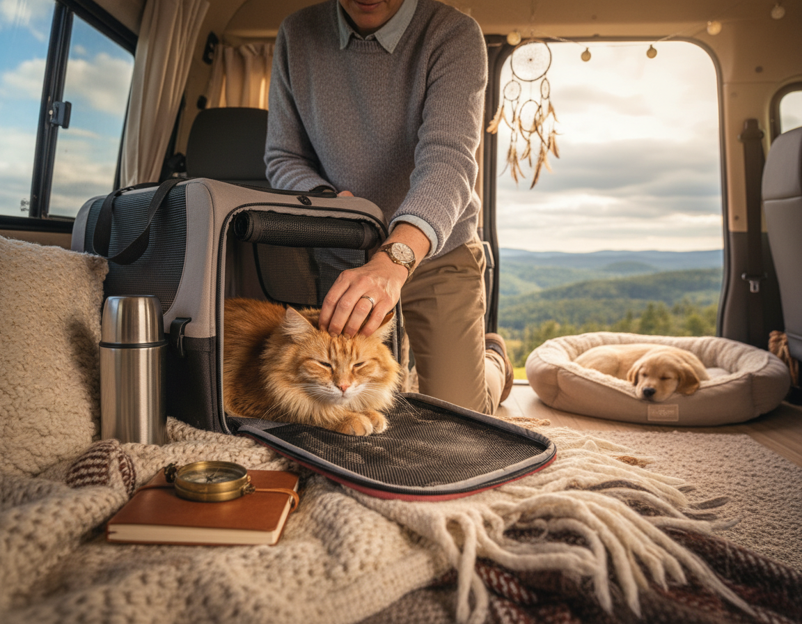 tehnike-za-mirno-potovanje-z-macko tehnike za mirno potovanje z mačko