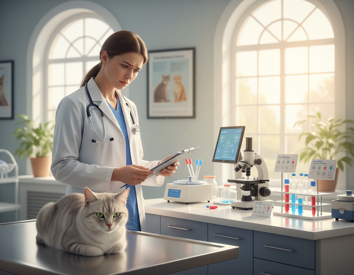 testiranje na srčno glisto pri mačkah