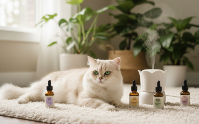 Mačji blog 17 Učinki eteričnih olj na mačko – Vse, kar moraš vedeti o tem!