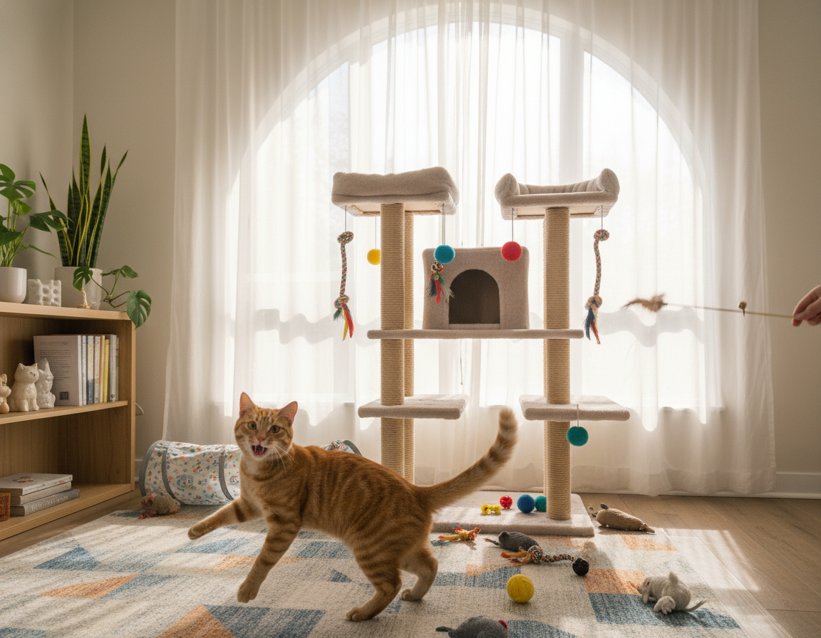 ureditev-prostora-za-igro-macke-1 ureditev prostora za igro mačke