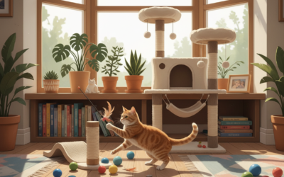 Ureditev prostora za igro mačke – Vse, kar moraš vedeti o tem!