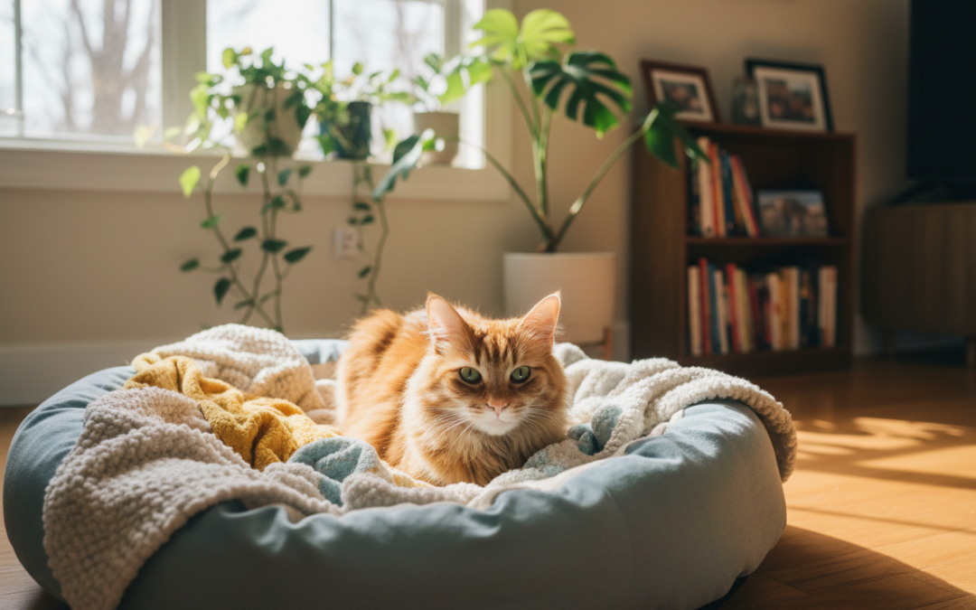 Ustvarjanje varnega ležišča za mačko – Vse, kar moraš vedeti o tem!