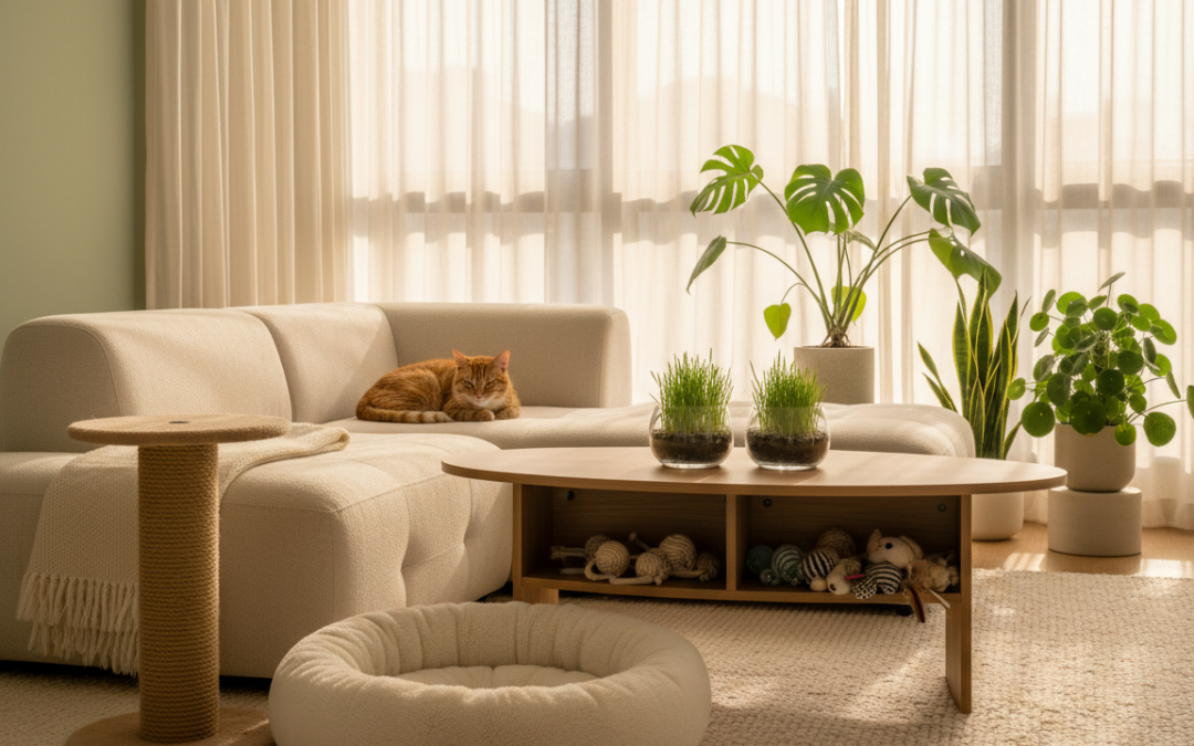 Varno pohištvo za mačko – Vse, kar moraš vedeti o tem!