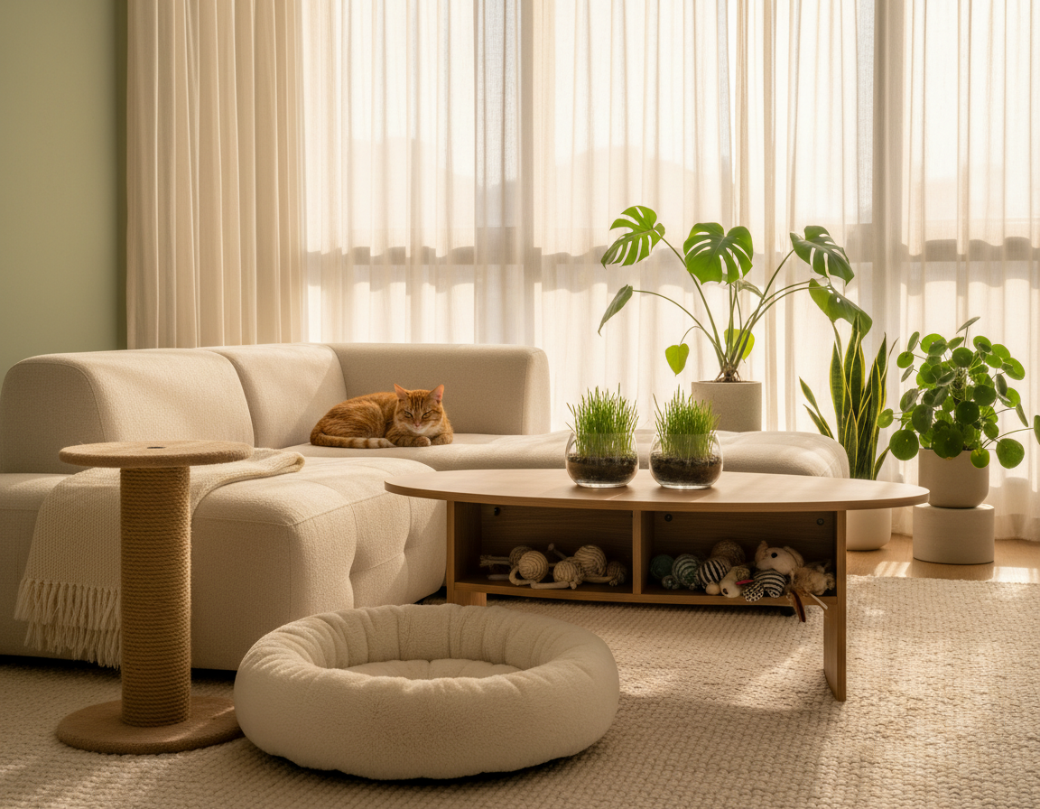 varno pohištvo za mačko