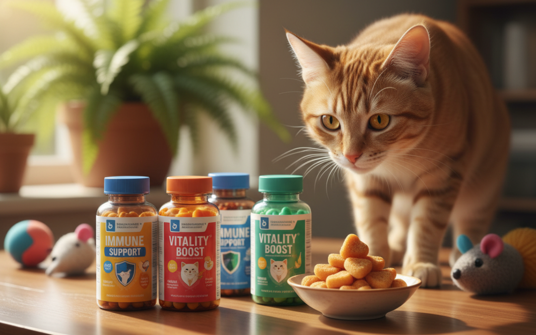 Vitamini za krepitev imunskega sistema mačke – Vse, kar moraš vedeti o tem!