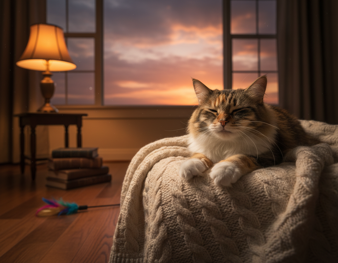 vzpostavitev-vecerne-rutine-macke vzpostavitev večerne rutine mačke