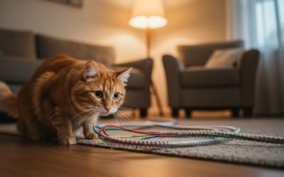Zaščita električnih kablov pred mačko – Vse, kar moraš vedeti o tem!