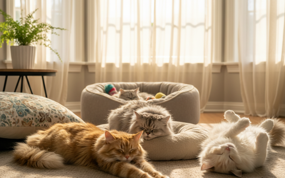 Znaki mirne in srečne mačke – Vse, kar moraš vedeti o tem!