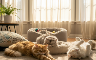 Znaki mirne in srečne mačke – Vse, kar moraš vedeti o tem!