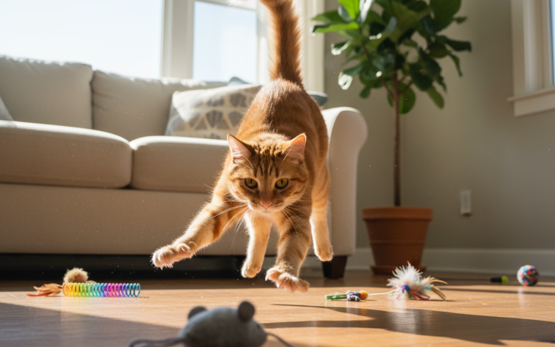 Agresivno ali igrivo vedenje mačke – Vse, kar moraš vedeti o tem!