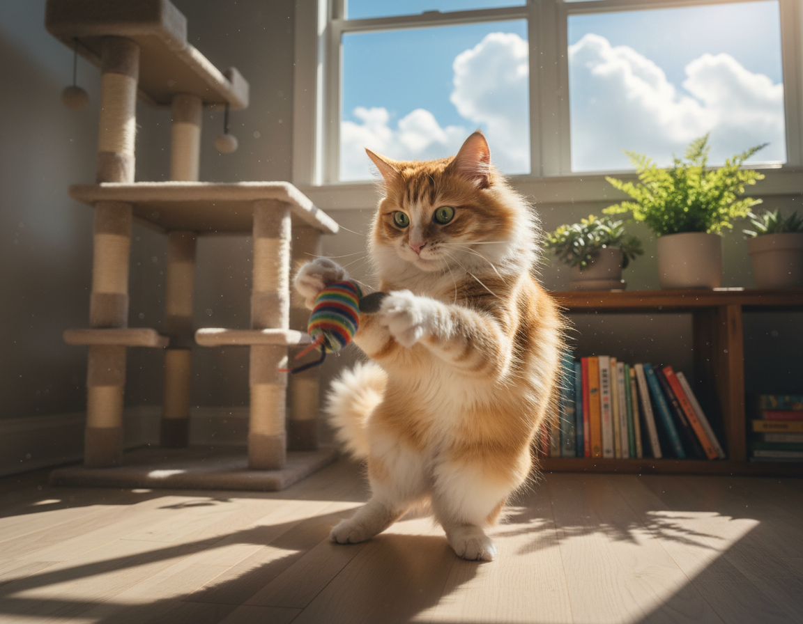 aktivne ure mačke čez dan