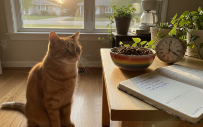 Mačji blog 24 Časovno načrtovanje jutranjega hranjenja mačke – Vse, kar moraš vedeti o tem!