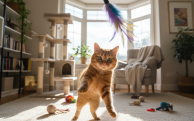 Mačji blog 18 Dnevne potrebe mačke po gibanju – Vse, kar moraš vedeti o tem!