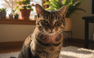 Draženje kože pri mačkah zaradi vremena – Vse, kar moraš vedeti o tem!