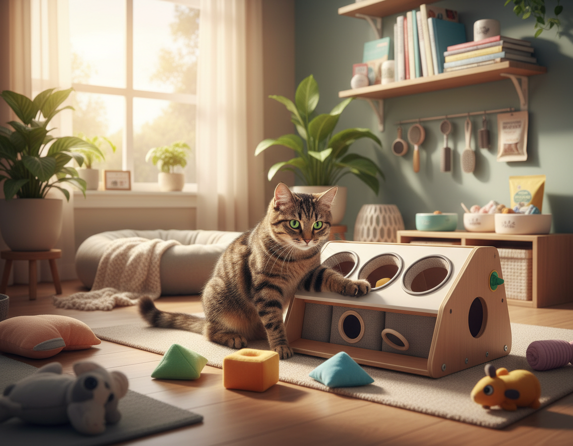 igre iskanja skritih predmetov za mačke