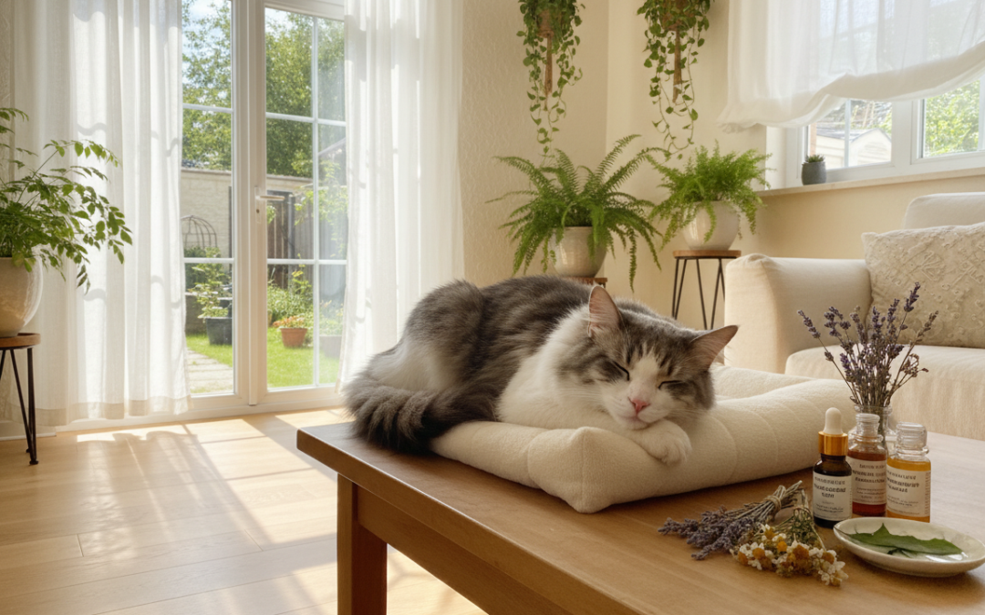 Naravno lajšanje bolečin pri mački – Vse, kar moraš vedeti o tem!