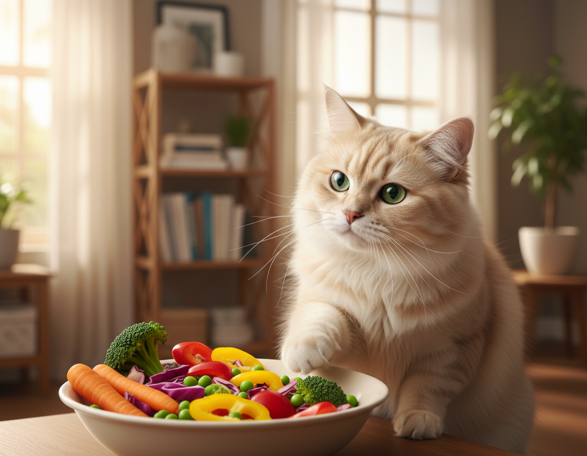 nevarnosti vegetarijanske prehrane za mačke