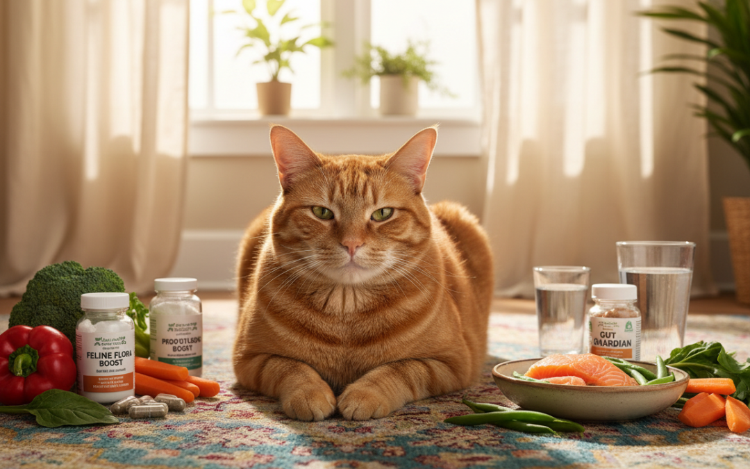 Obnova črevesne flore pri mački – Vse, kar moraš vedeti o tem!