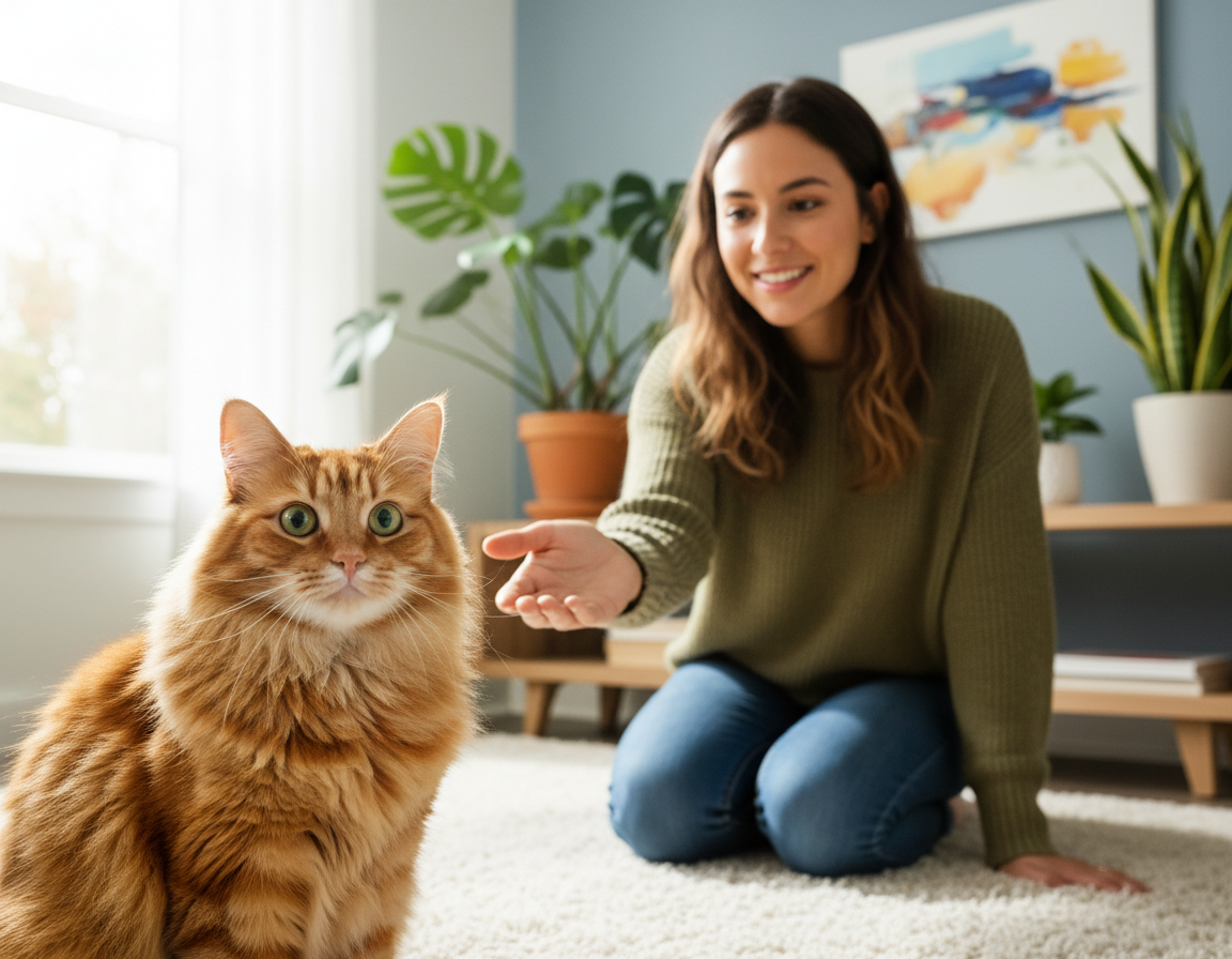 Odnos mačke do neznanih ljudi – Vse, kar moraš vedeti o tem!